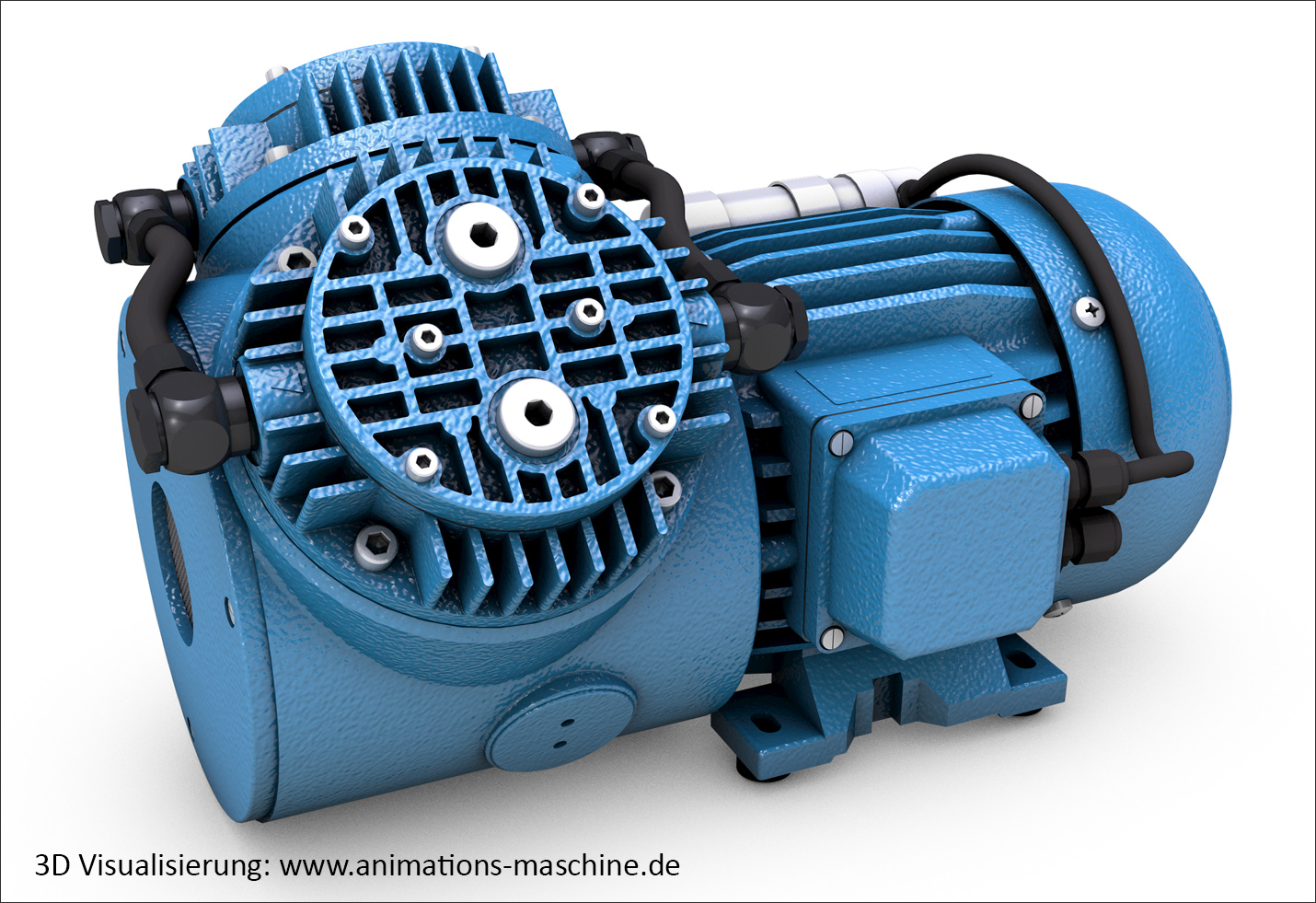 3D Produktvisualisierung Pumpe